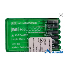 Інструмент ручний K-Reamers M-Access, №8 (Dentsply Maillefer), 6 шт./пак.